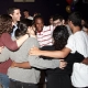 The nine dancing together at Yosef\'s Bar Mitzvah, May 2010